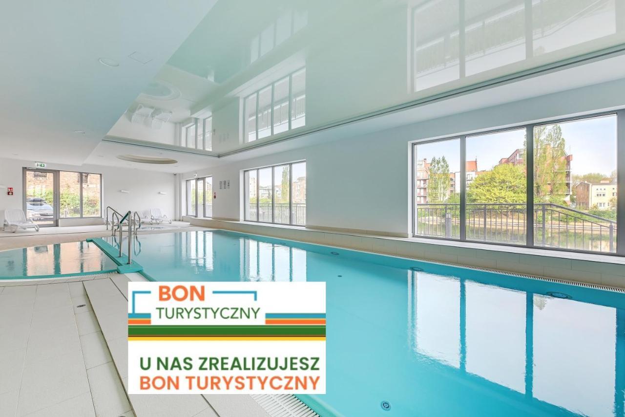 Apartments Waterlane Island Pool & Gym Spa Gdaňsk Exteriér fotografie